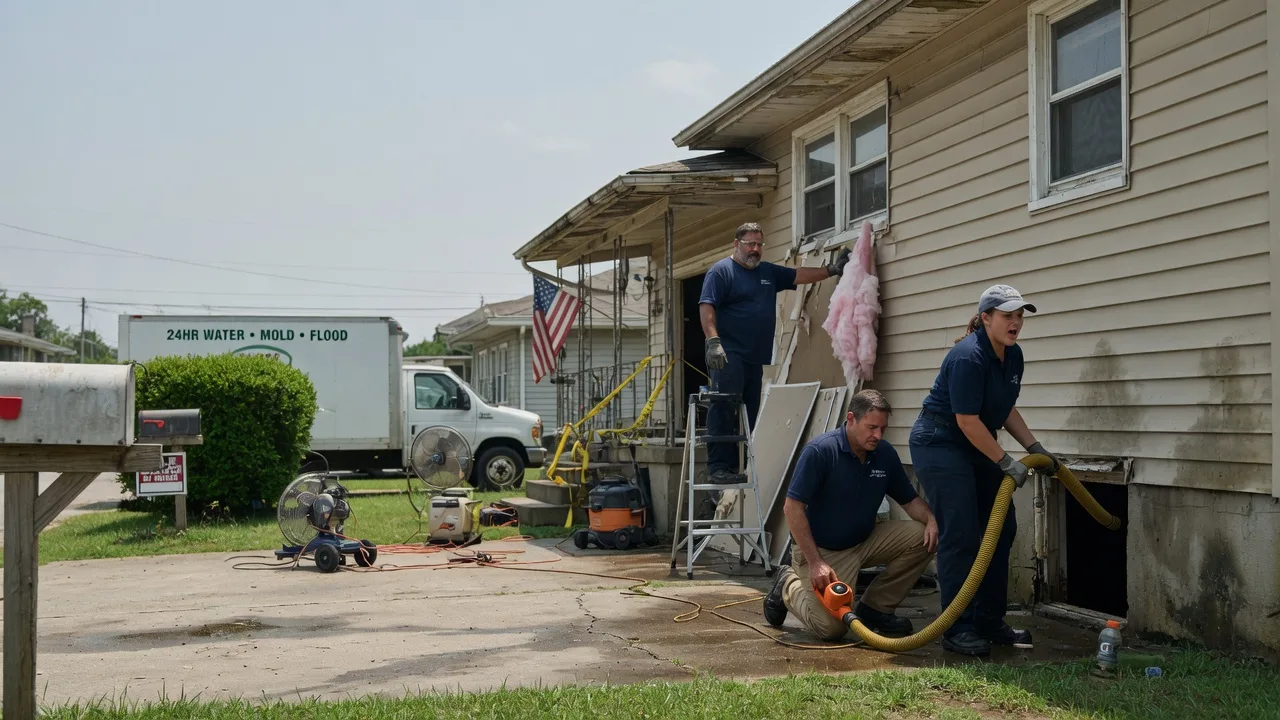 Water Damage Repair in Wind Ridge, PA near me